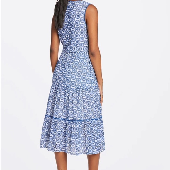 Draper James Eyelet Tiered Dress - Picture 3 of 4